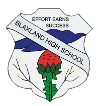 Blaxland High School logo